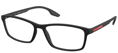 prada vps 04m|Prada Linea Rossa VPS04M Rectangle Glasses.